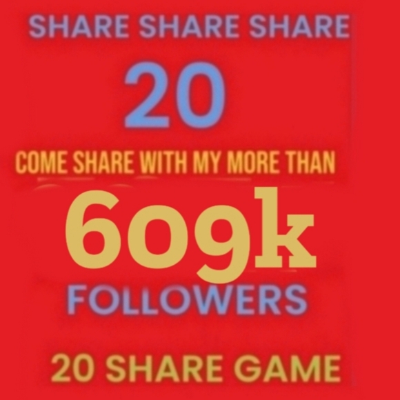 PLEASE SHARE 20 ITEMS RANDOMLY WITH MY MORE THAN 609K FABULOUS - Picture 2 of 2